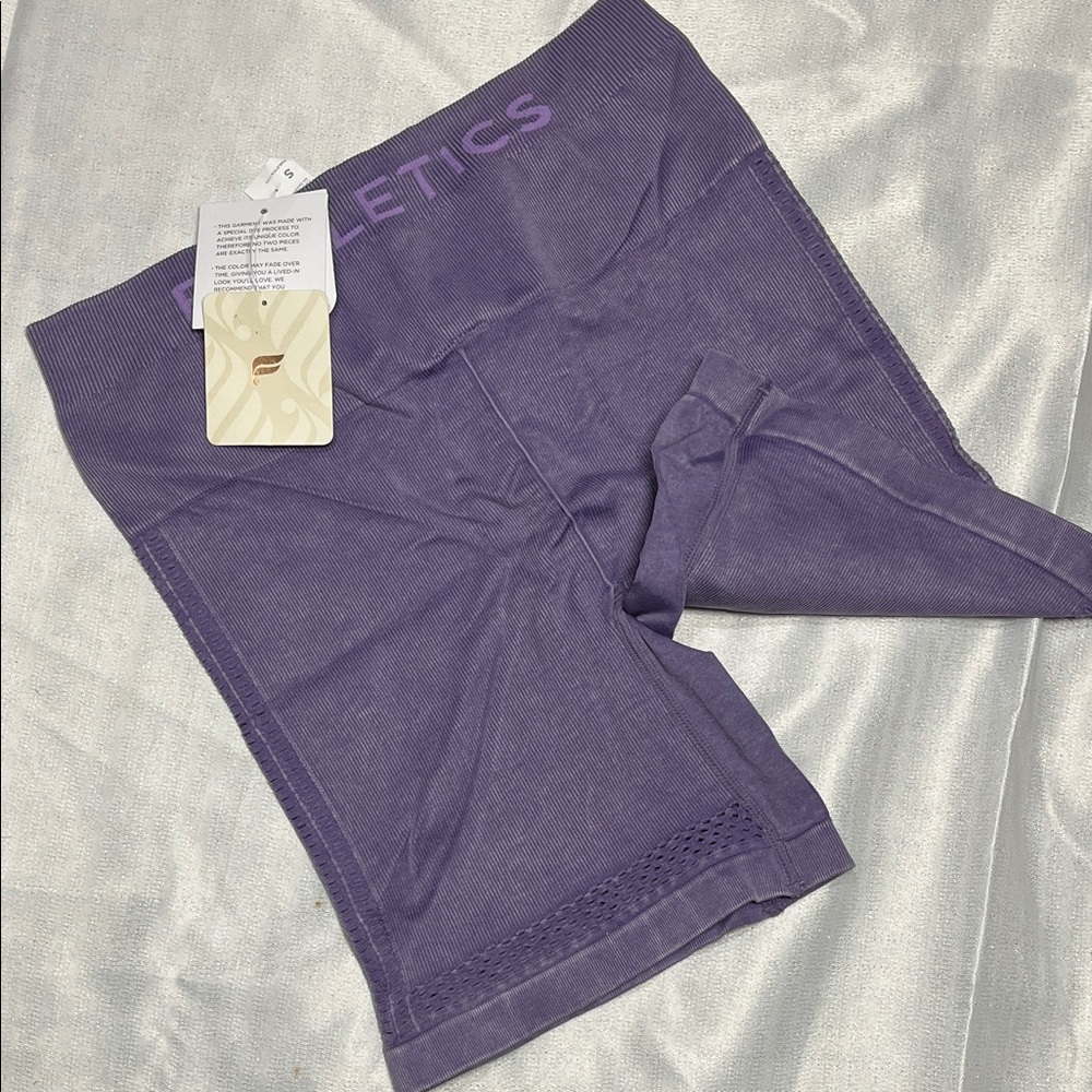 Fabletics Purple Athletic Shorts